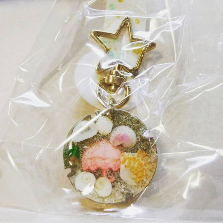 海素材キーホルダー